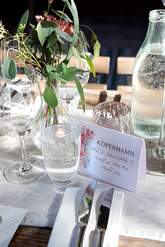 bröllopsdukning bröllopsplanering